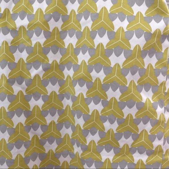 Banana Republic Milly Collection Sunny Geometric Pattern A-Line skirt 2P - Picture 3 of 9